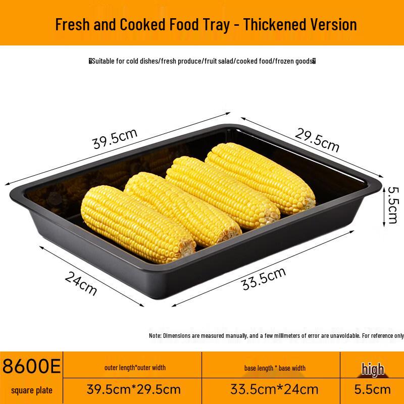 

Rectangular Plastic Food Display Tray