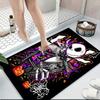 Nightmare Before Christmas Art Carpet Rug Soft Washable Anti Slip Home Living Room Sofa Mats Personalized Christmas Rug