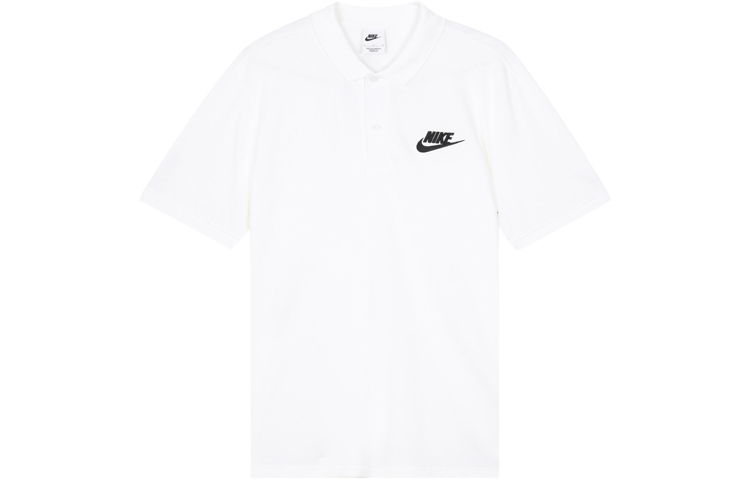 Nike Sportswear Polo Shirt Men s White 909747-100 XL