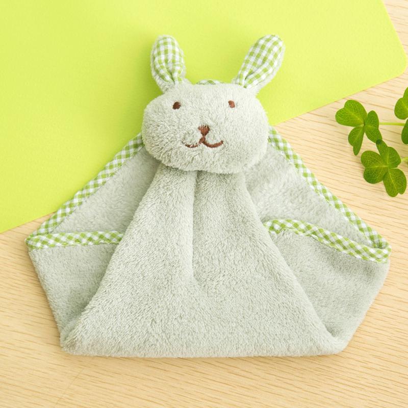 Mână 1 buc Prosop Agățat Drăguț Desen Animat Animal Practic Pluș Bucătărie Moale Agățat Ștergător Baie Casă Accesorii Curățenie Bucătărie