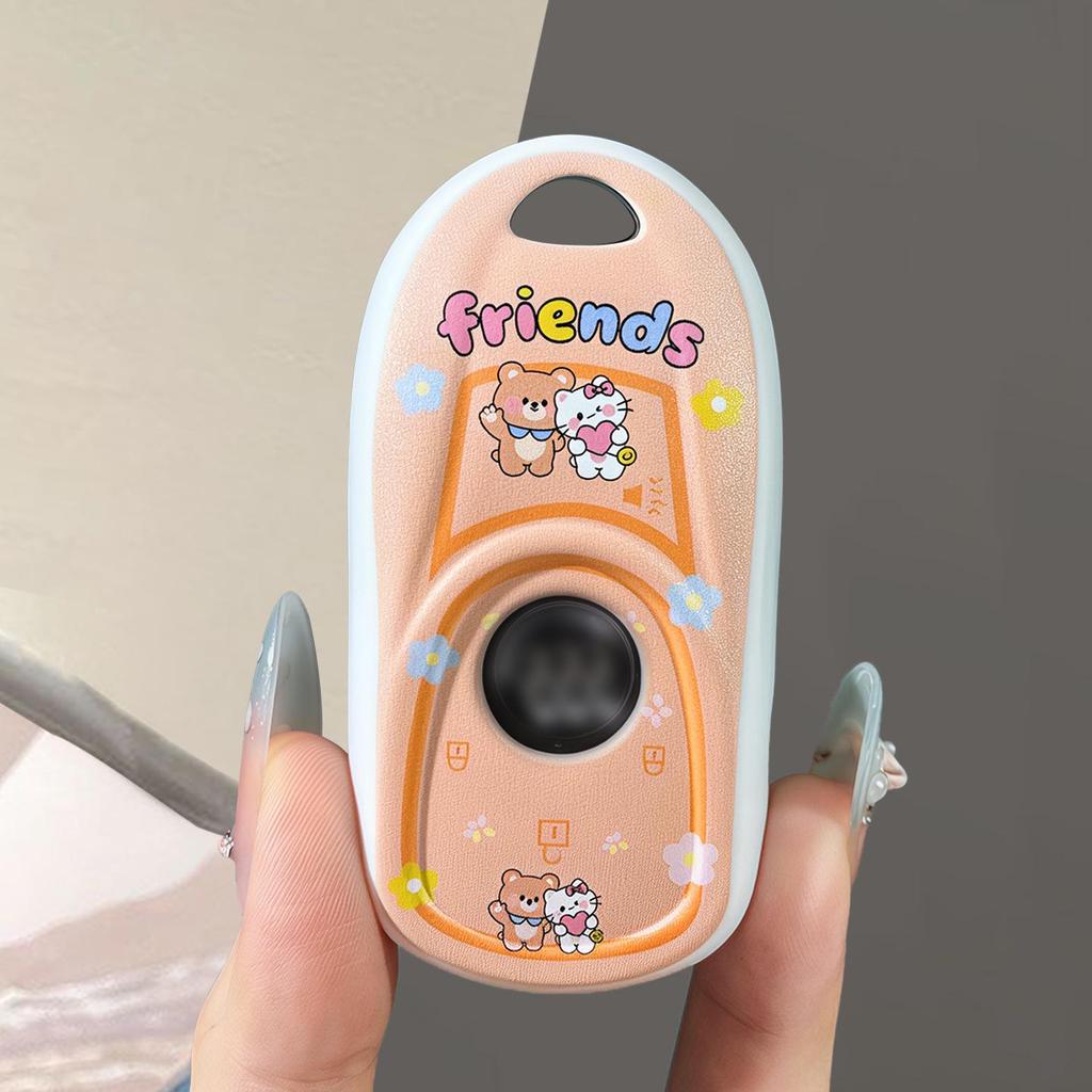 Universal Cartoon Key Case for All Buick Models: Excelle, Verano, GL8 - Bear Design