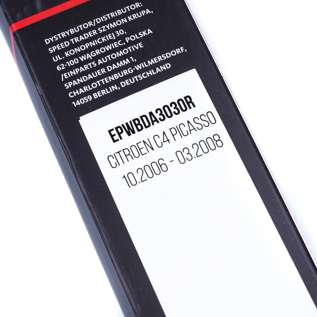 Wycieraczki Przód 760/760Mm Dedykowane Do Citroen C4 Picasso (Ud) 2006-2008