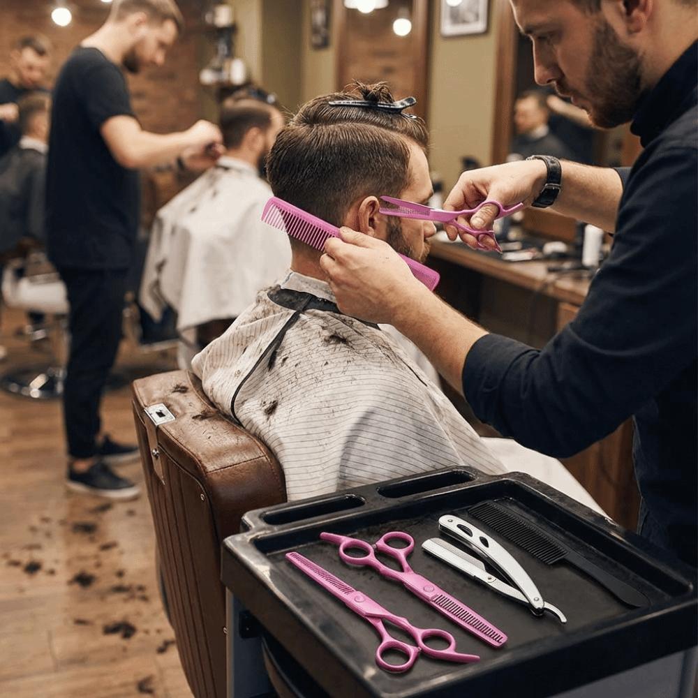 Thinning Tool Barber Shears Tools 6 Inch Haircut Shears Set Haircutting Kit  Hairdressing Service