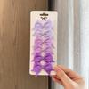 6Pcs/Set New Cute Solid Ribbon Bowknot Hair Clips for Baby Girls Handmade Bows Hairpin Barrettes Headwear Kids Hair Accessories