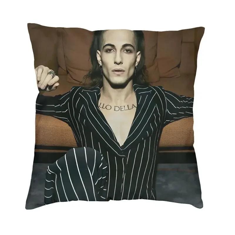 Damiano David Maneskin Luxuriöser Kissenbezug Schlafzimmerdekoration Pop Kissen für Sofa Büro Outdoor Kissen