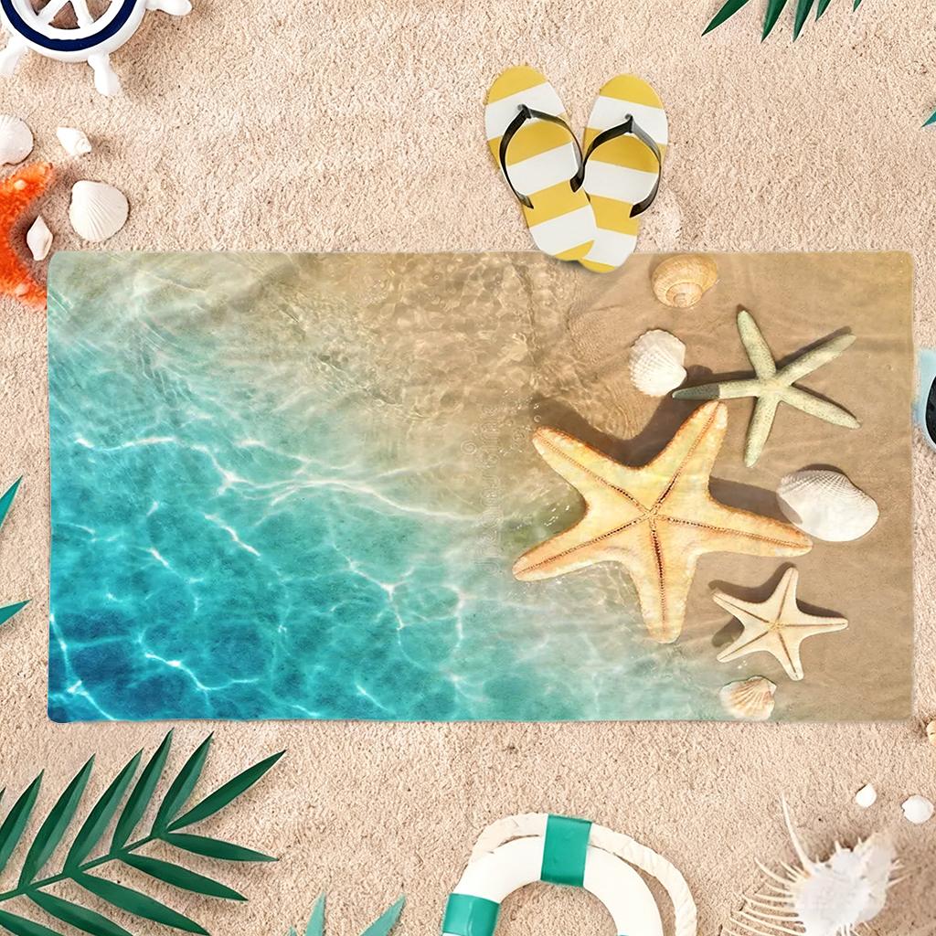 Ocean Elements Strandlaken Sneldrogend Super Absorberend Geschikt voor Zwemmen Strandvakantie Zwembad Sportschool Zomercadeau voor Vrienden