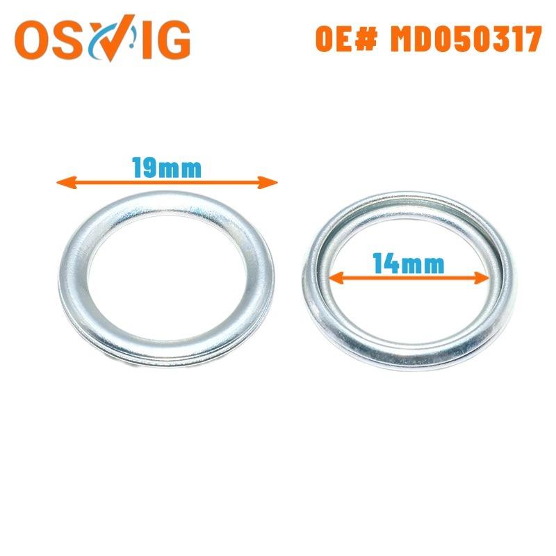20PCS OE# MD050317 Oil pan drain plug gasket suitable for Mitsubishi, Dodge, Chrysler, hyundai, Jeep, and other engines 20PCS