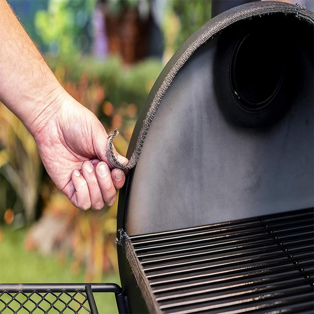 H58B Těsnění víka Vysokoteplotní těsnění grilu Náhradní těsnění grilu Vláknitý materiál