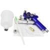 Mini HVLP Paint Gun Spray Gun 0.8mm Nozzle with 125ml Paint Gun for Car Detail Paint Provides Point Repair (0.8)