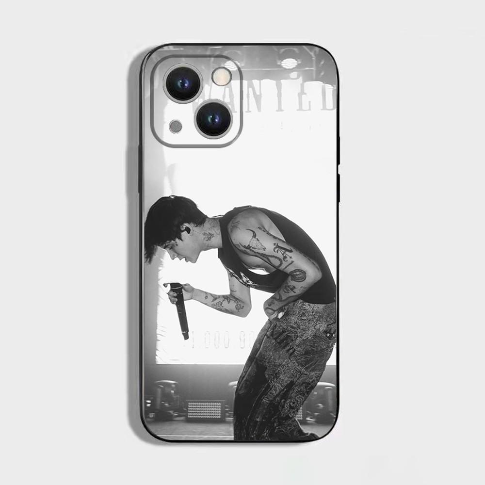 

Singer J-Jxdn J-Jaden Hossler Phone Case For iPhone 16,15,14,13,12,11 Plus,Pro Max,XS,X,XR,SE,Mini,8,7,Soft Silicone Black Cover iPhone15
