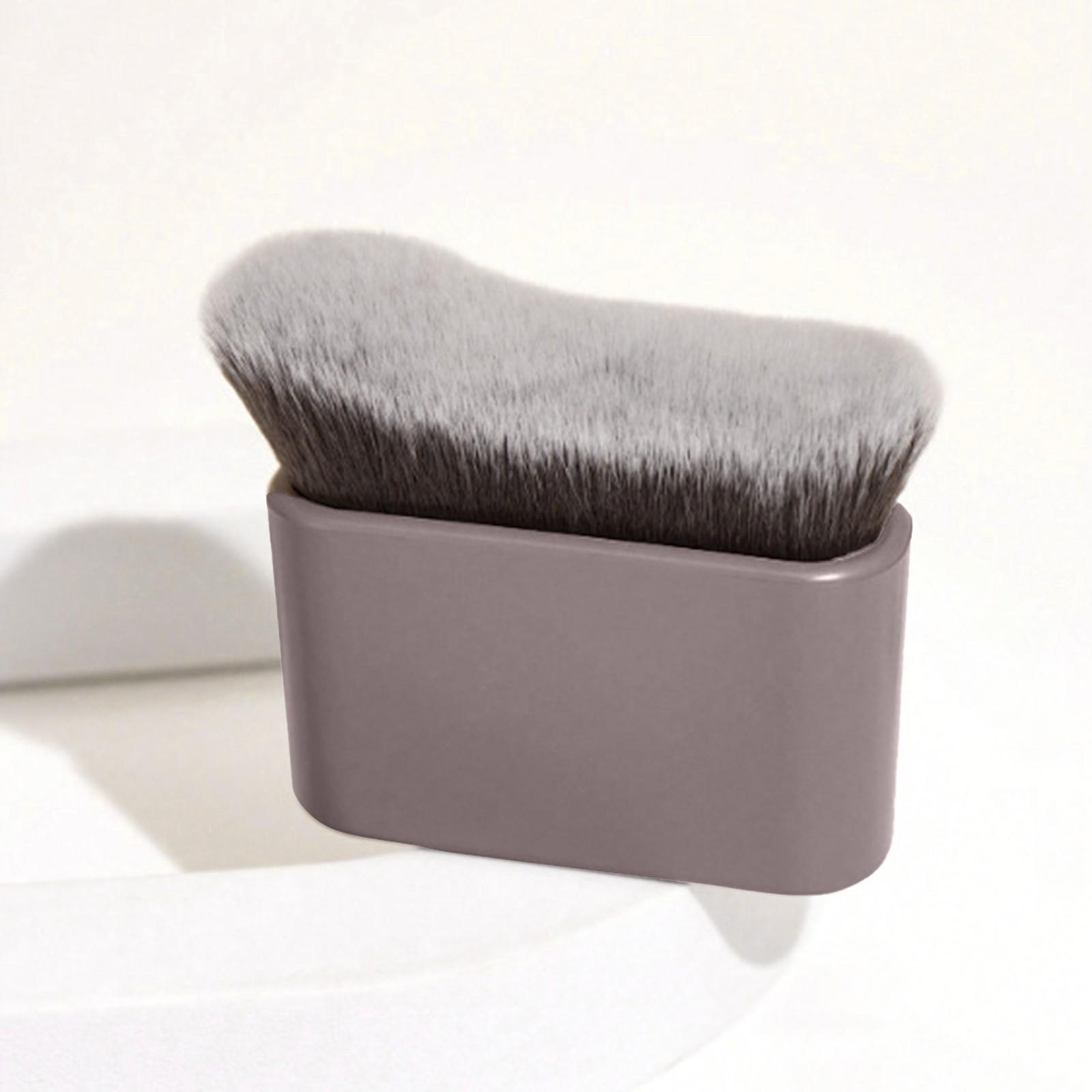 

Tanning Brush,Body Makeup Brush With Soft Bristles, Applicator Sunscreen Brush Foundation Brush For Kabuki Legs Arms Neck Back Body Face One Size коричневый