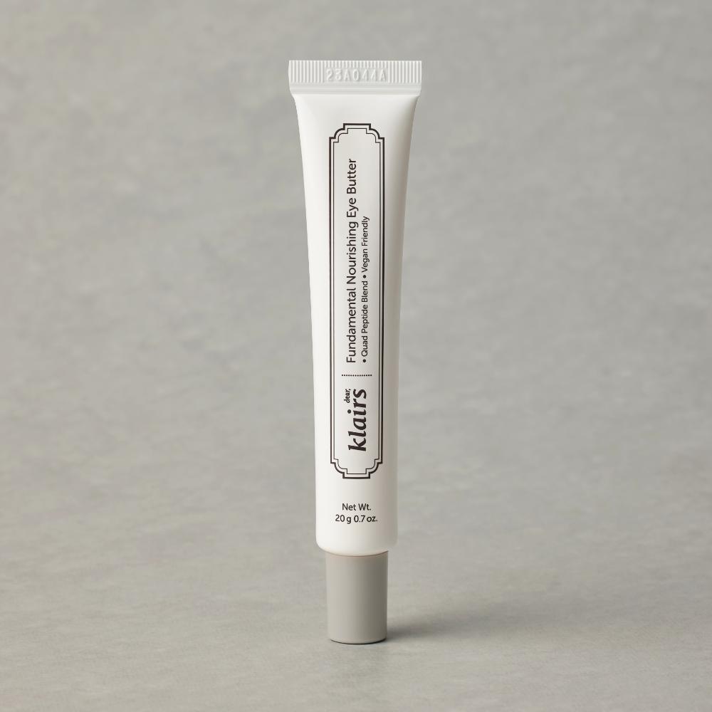 Dear, Klairs Fundamental Nourishing Eye Butter 20ml | Vegan, Rich Vitamin A, E, And Peptides, No Milium Concern
