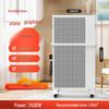 Graphene Energy-Saving Wall-Mounted and Mobile Electric Heater for Large Areas