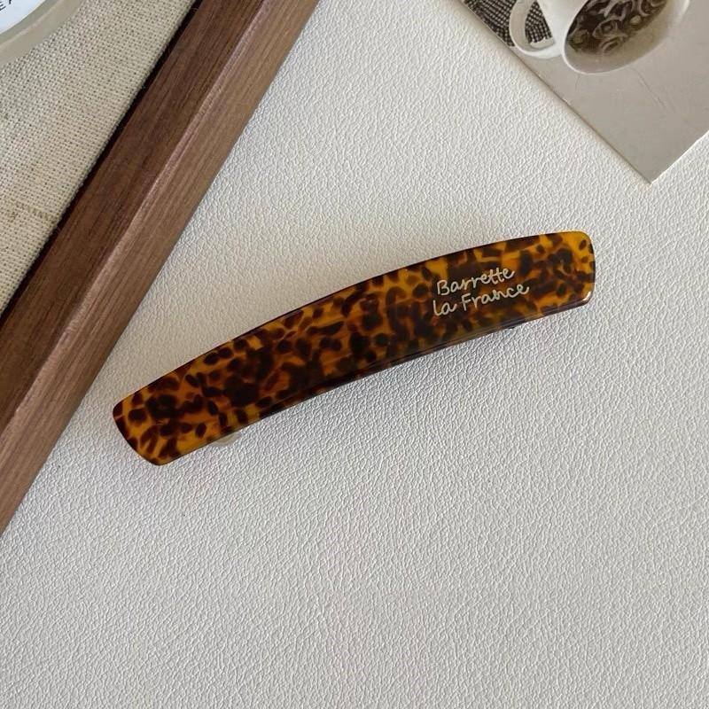 

Блестящая акриловая заколка для волос для женщин, элегантная темпераментная боковая заколка, модная заколка-клипса Plastic