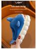 Children's Waterproof Shark Slippers – Non-Slip, Fur-Lined for Boys, Perfect for Autumn and Winter Indoors