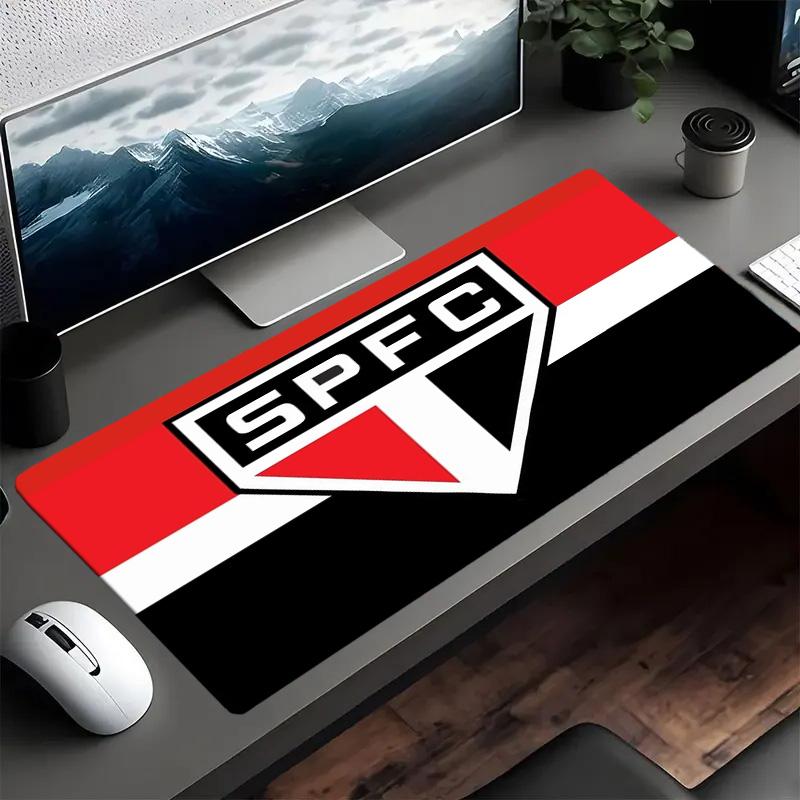 Sao Paulo Fc Crest Mouse pad Mouse pad, Gaming Mouse Pad, keyboard pad, Desk Decor for computer notebook Fan Gift Birthday Gift