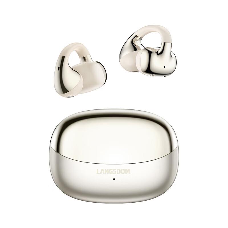Lanston TS31 Wireless Open-Ear Clip-On Bluetooth Earbuds