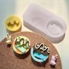 Cartoon Takoyaki Quicksand Silicone Mold Resin Shaker Mold DIY Pendant Keychain Jewelry Making Tools DIY Craft Supplies