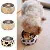Creative Dog Feeding Bowl Stainless Steel Cat Food Water Feeder Pet Cat Bowl  Pet Supplies