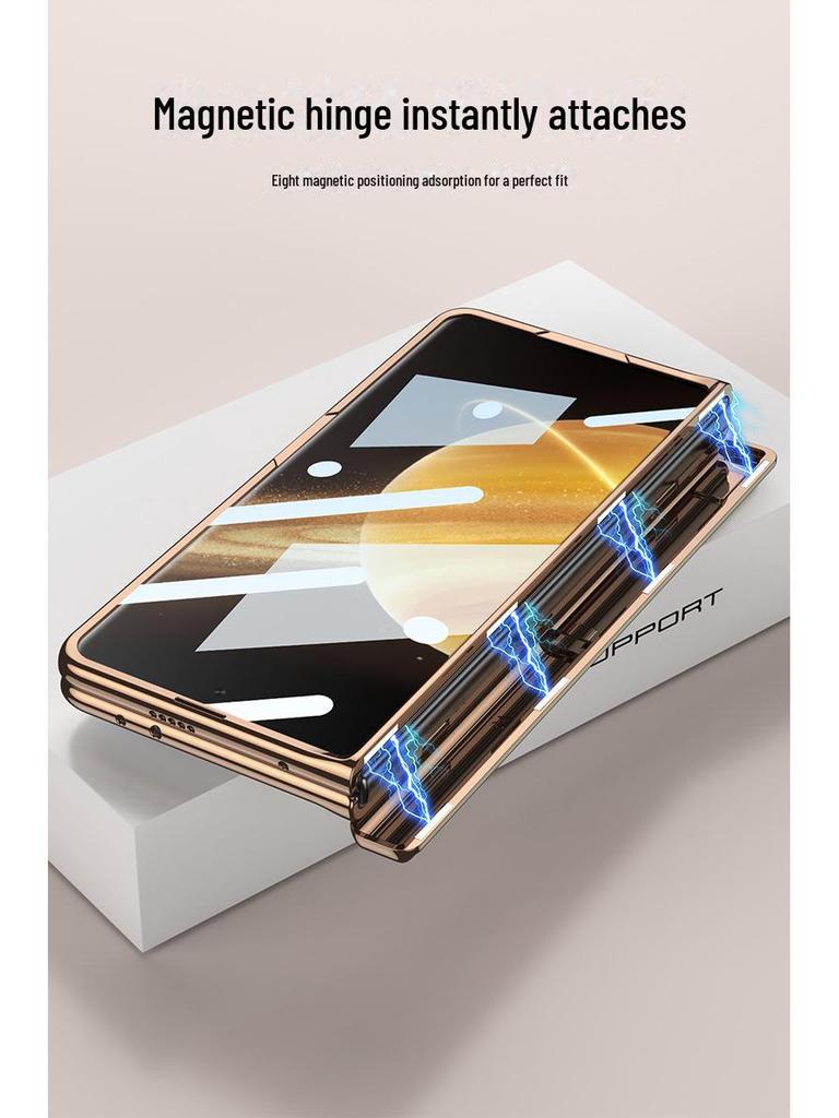 Honor Magic V3 Ultra-Thin Magnetic Hinge Case with Stand