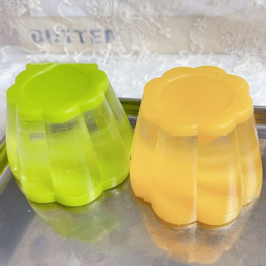 Squishy Caramel Green Grape Orange Large Pudding Dessert Kawaii Pudding Plush Rubber Elastic Jelly Plaything Girl Present Kids Toys