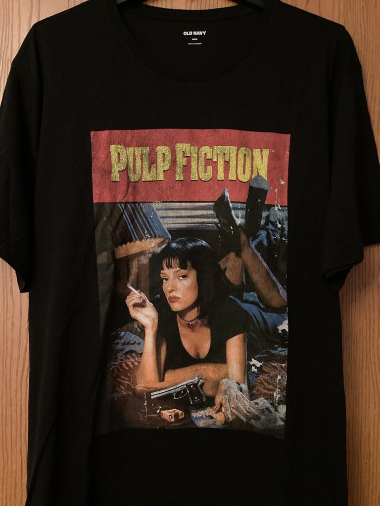 Pulp Fiction - 1994 Crime/Thriller (Q. Tarantino) - Uma Thurman - Black - 4XL