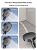 Hotel Adjustable Handheld Shower LED Digital Display Rain Filtered Shower Head High Pressure 4 Mode Bathroom Accessories