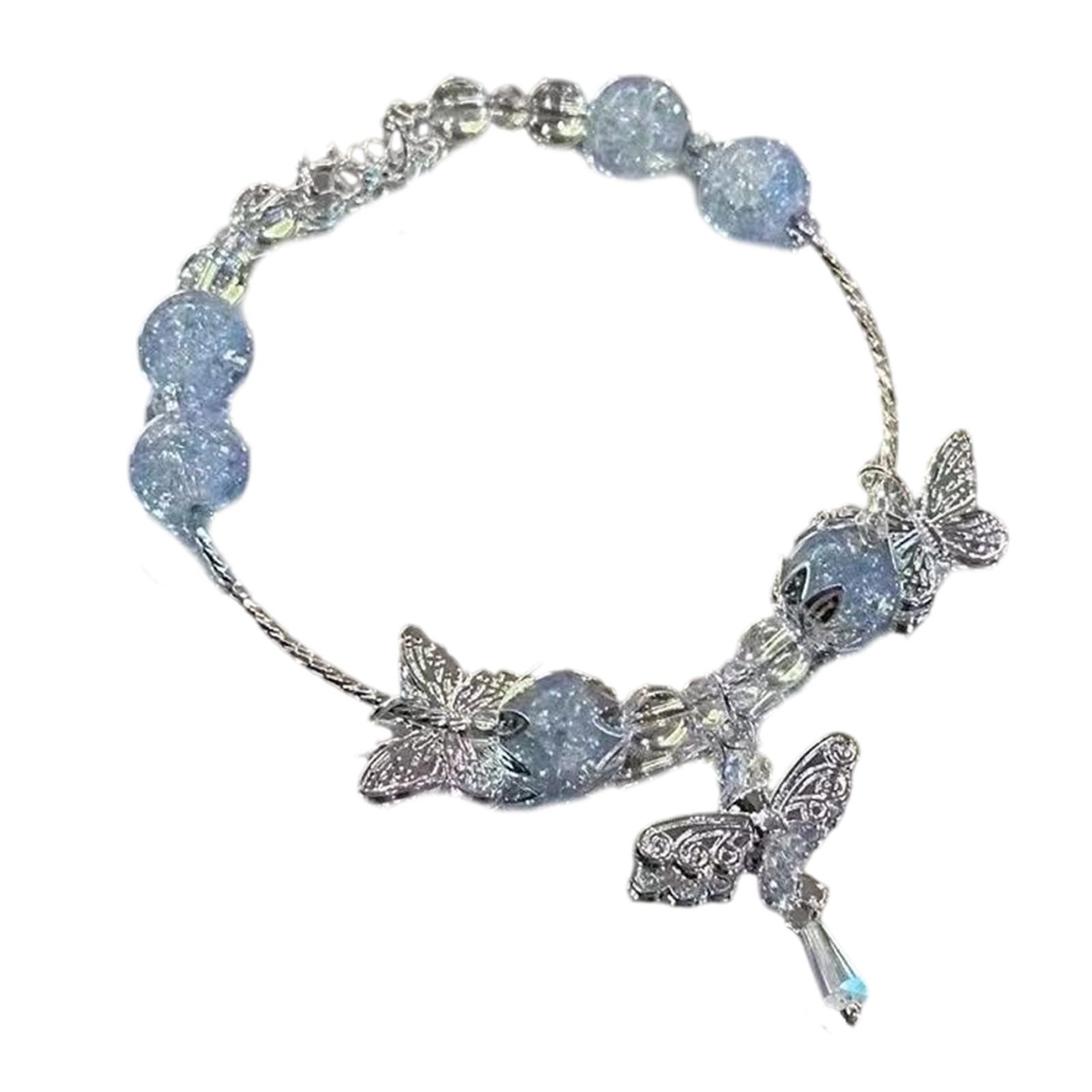 

Мистический браслет, вдохновленный бабочкой, современный браслет из сплава с художественным дизайном бабочки для любителей моды 3