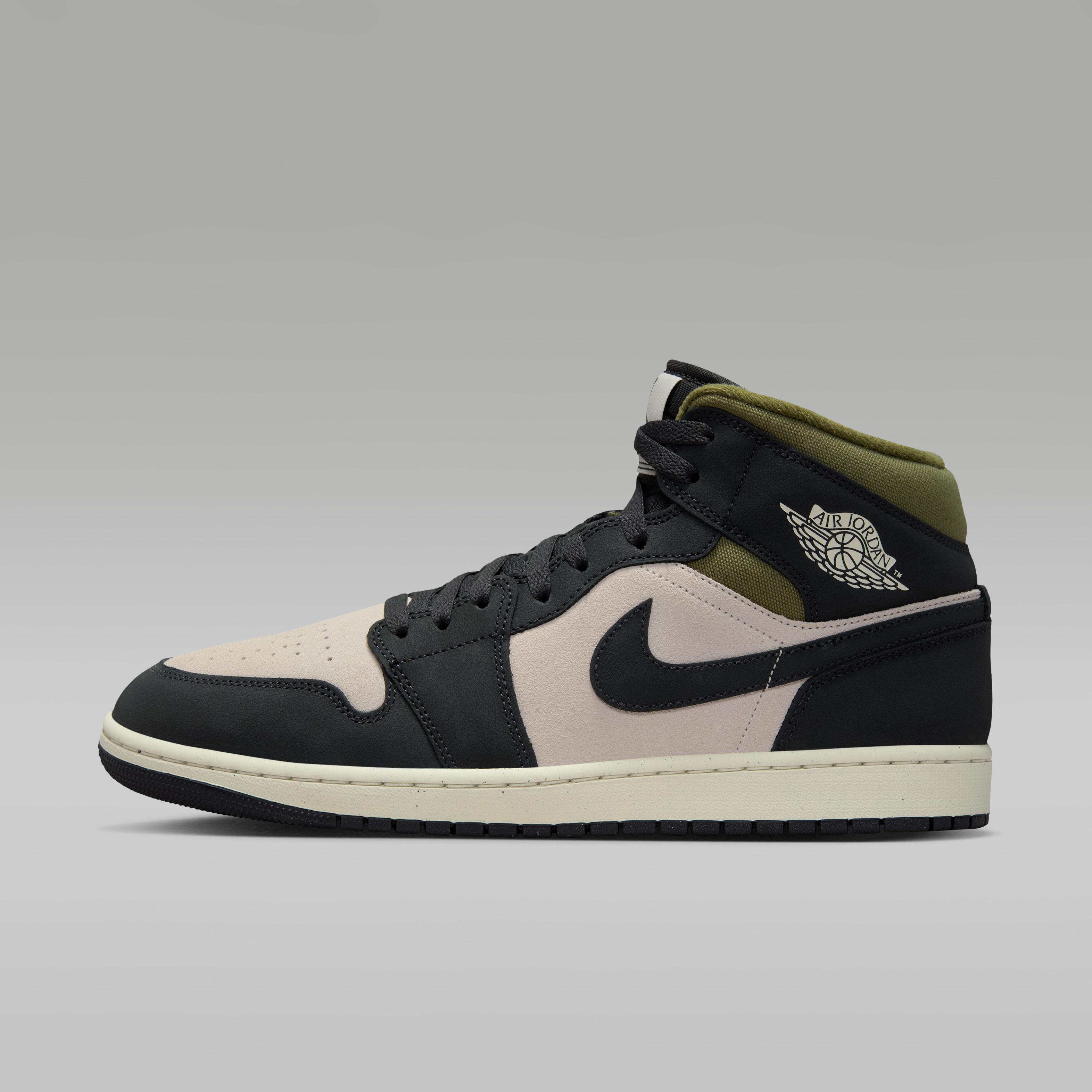 Jordan 1 Mid SE Off Noir Medium Olive 43