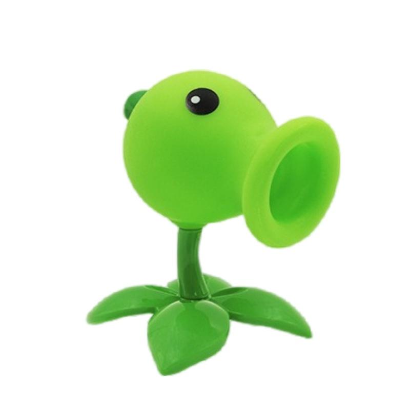 Plant Vs. Zombie Toy Olive Machine Gun With Pea Clip And Corn Shooter Accessories