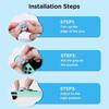 Thumb Grips Compatible with Nintendo Switch/OLED/Lite  4pcs Blue/White Cloud Design Silicone Joystick Caps, Cute and Comfortable Controller Stick Cove