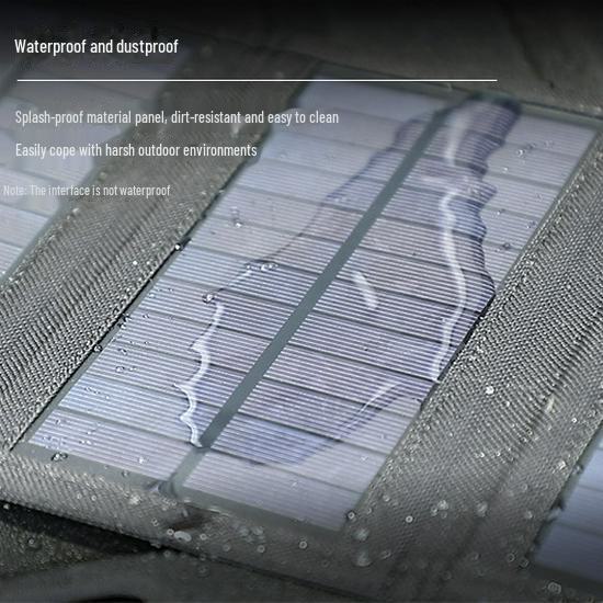 Portable 20W Solar Folding Phone Charger for Camping Outdoor Charging