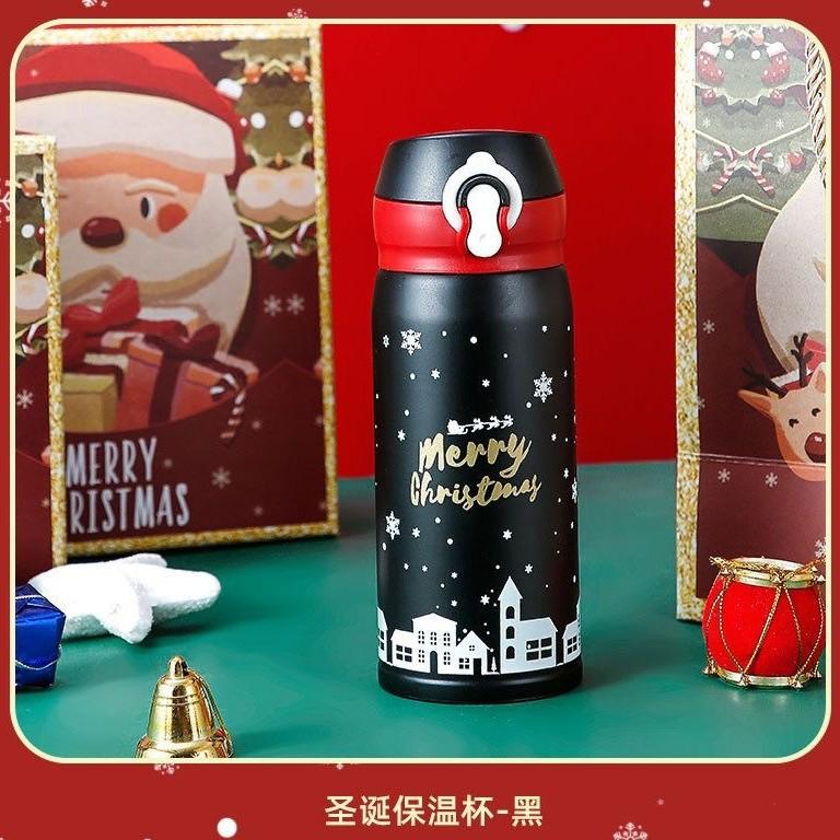 304 Stainless Steel Christmas and New Year Gift Bouncing Insulated Cup, Creative Water Cup, Internet Famous Minimalist Cup L