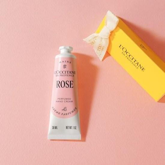 LOCCITANE Rose Perfumed Hand Cream 30mL Gift Box Included