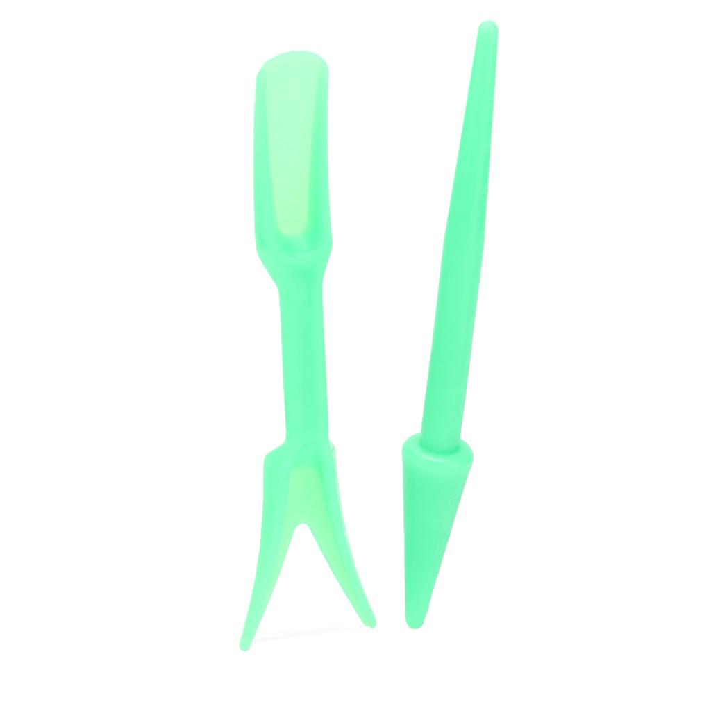 20Sets Small Seed Planter Strong Practicality Small Portable Comfortable to Use Seedling Remover for Vegetable