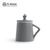 Taihu Stone Ceramic Tea Mug with Warmer