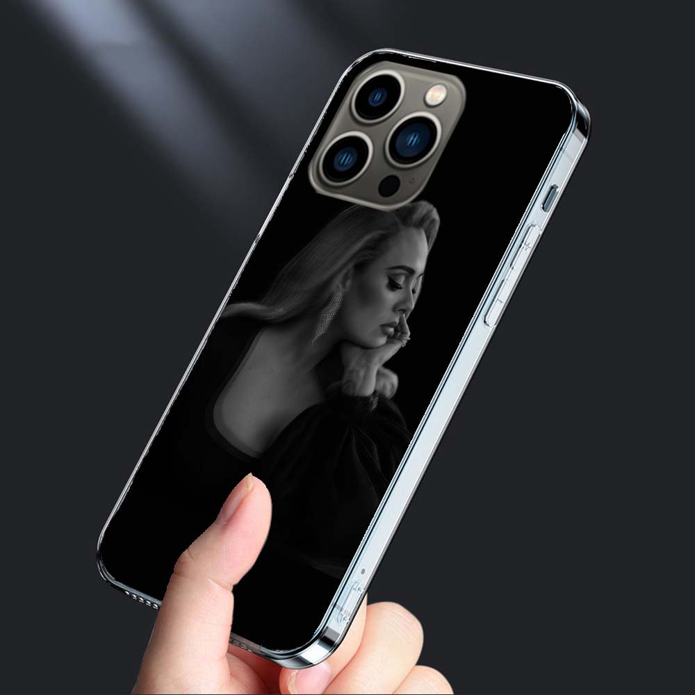 Singer A-Adele Phone Case For Iphone 16E 15 Pro 14 Plus 17Air 16 17 Pro Max 12 13 Mini X XS XR 7 8 SE2020 Capa Cute Cover TPU Cl
