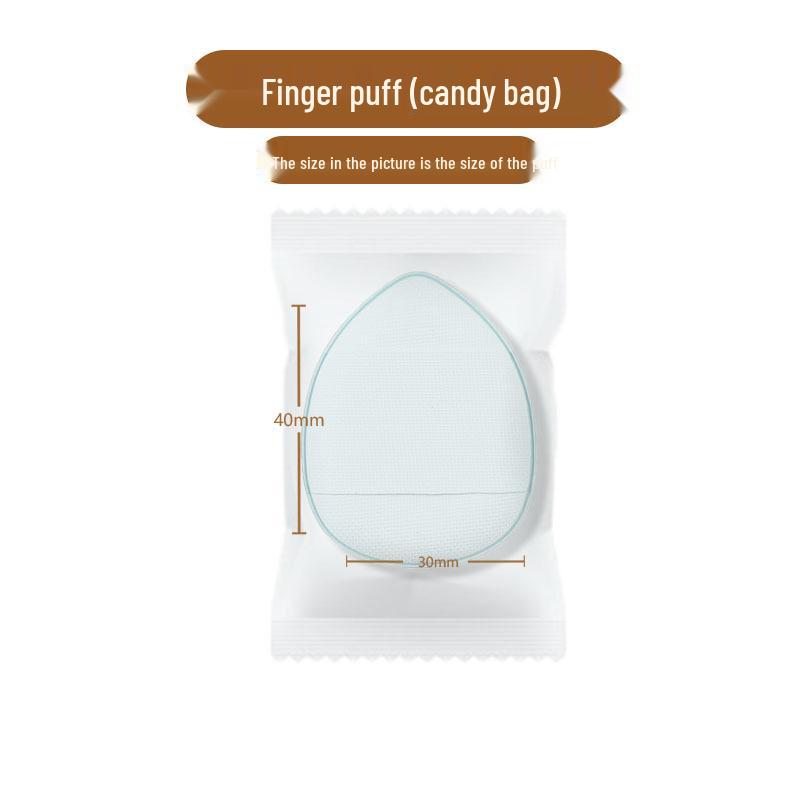 Mini Thumb Puff - Non-Absorbing Cushion Finger Sponge for Foundation and Concealer