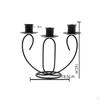 Candle Holder Metal Candlestick Candelabra Iron Candleholder Candles Stand for Living Room
