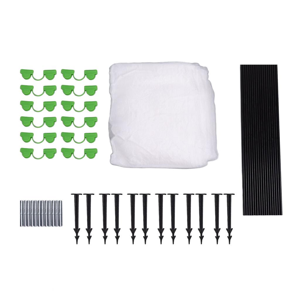 Greenhouse Hoops Grow Tunnel Long Garden Hoops Rust Free Fiberglass Garden Hoops Frame DIY Plant