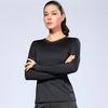 New Women'S T-Shirt Quick Drying Jacket Long Sleeved Yoga Sportswear Fitness Running Slim Fit Top Half Zip Hoodie