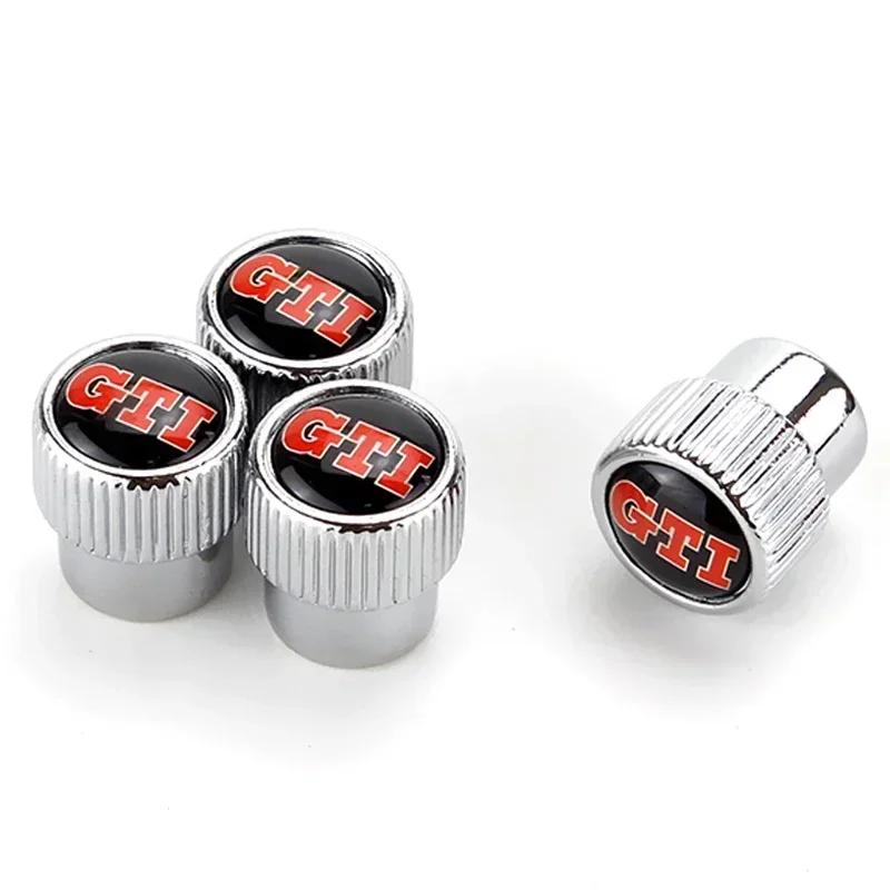 2026 Nuovo Per VOLKSWAGEN VW 4pz Tappi Stelo Valvola Pneumatico Ruota Auto per Volkswagen Golf GTI Passat Jetta Touareg Tiguan Polo Bora Sci