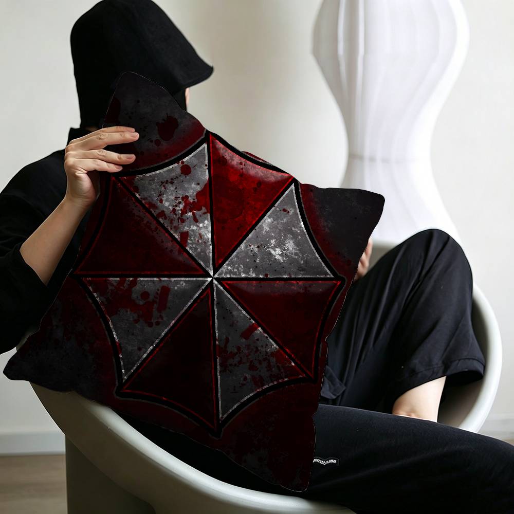 Game R-Resident E-Evil U-Umbrella Cushion Cover Decorative Pillow Sofa Home Decor case pillow cases
