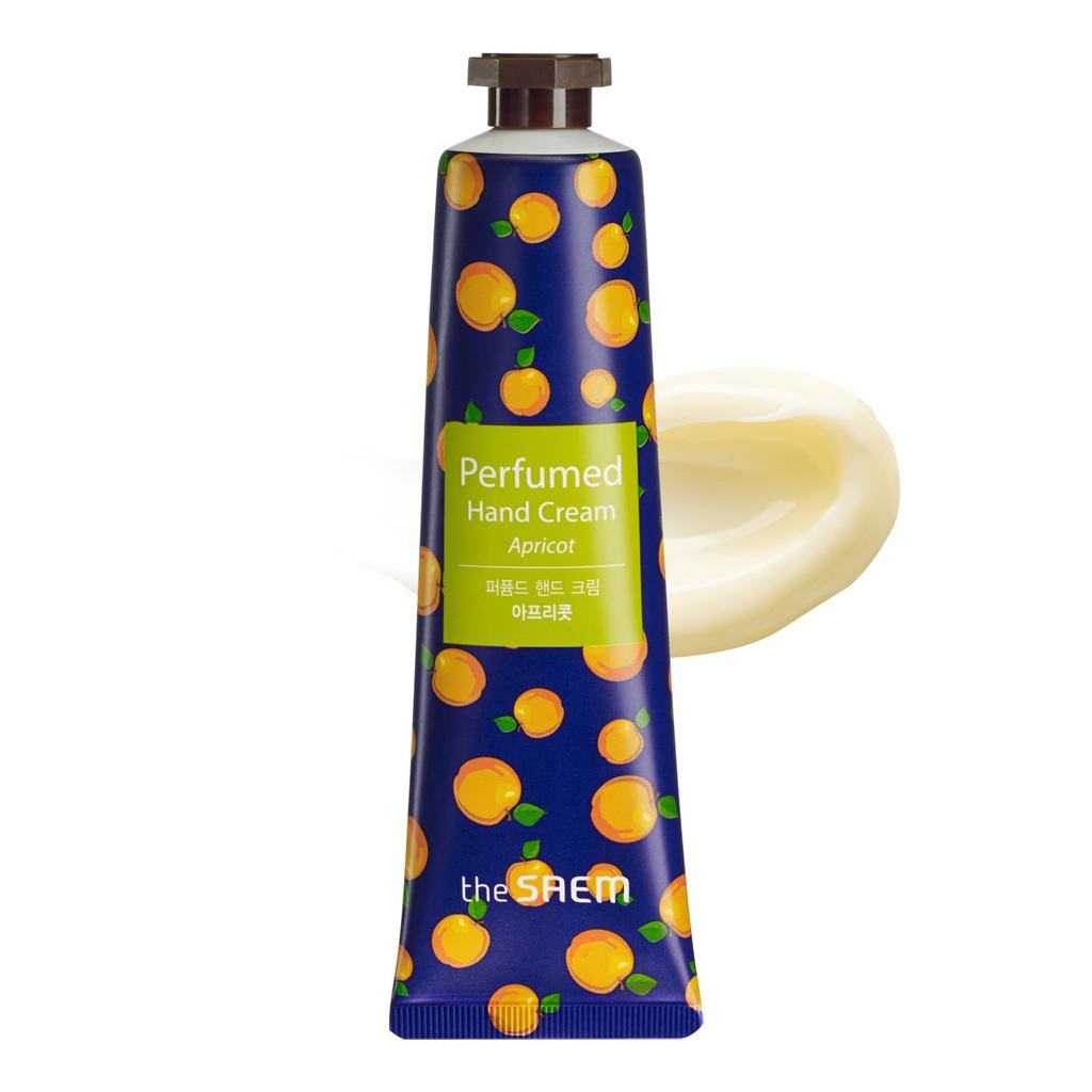 The Saem Japan Official Perfume Hand Cream Apricot 0722 Moisturizing Hand Cream