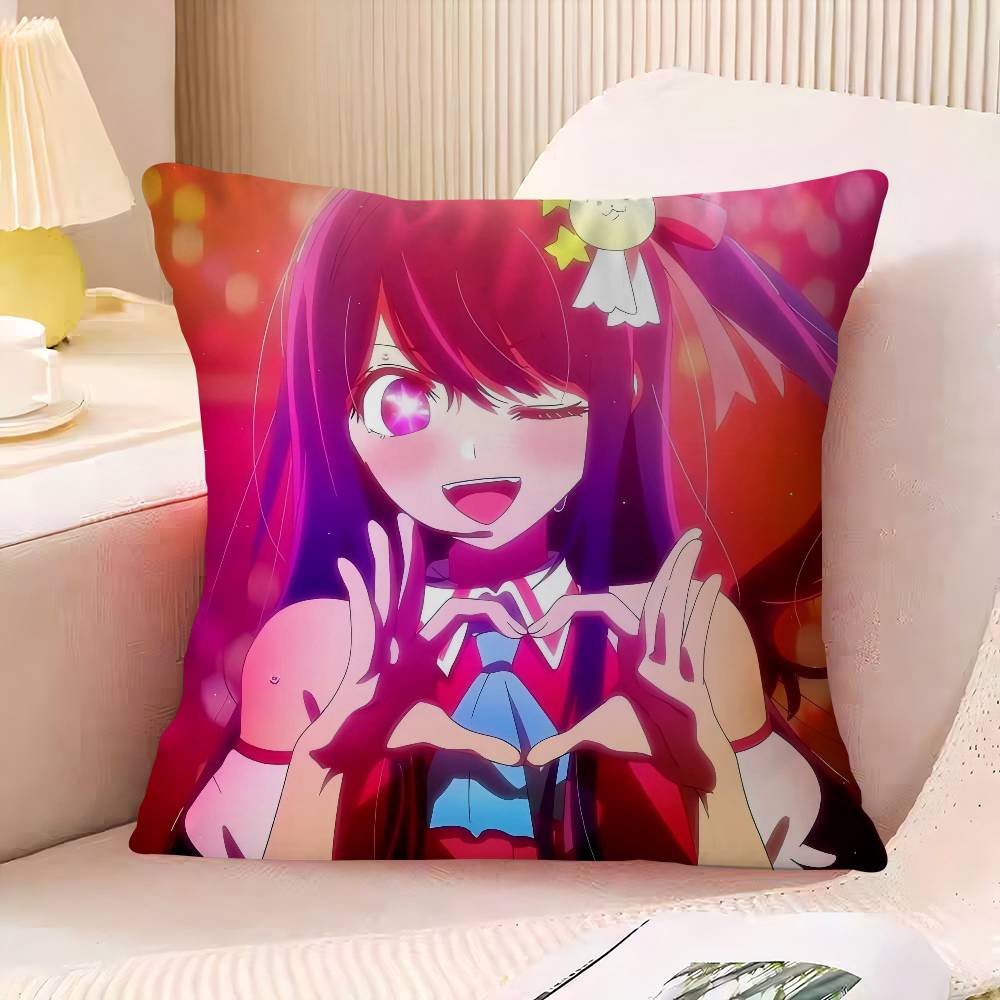 

Узор наволочки О-Оши Но К-Ко Мягкая плюшевая наволочка для подушки для дома, гостиной, дивана, декор 16x16Inch