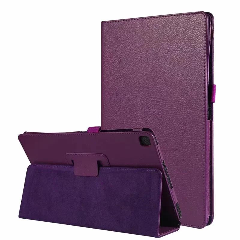 Fold PU Leather Stand Flip Cover for Galaxy Tab A9 8.7 Inch SM-X110 X115 Case Tablet Ultra Thin Shockproof Protective Cover