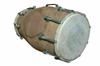 Musical Handmade Rope Indian Dholak Traditional Musical Instrument with Protective Cover – Authentic Folk Percussion Sound