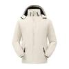 Men's Trendy Fleece-Lined Outdoor Mountaineering Jacket - Waterproof, Windproof, Plus Size Winter Coat for Couples