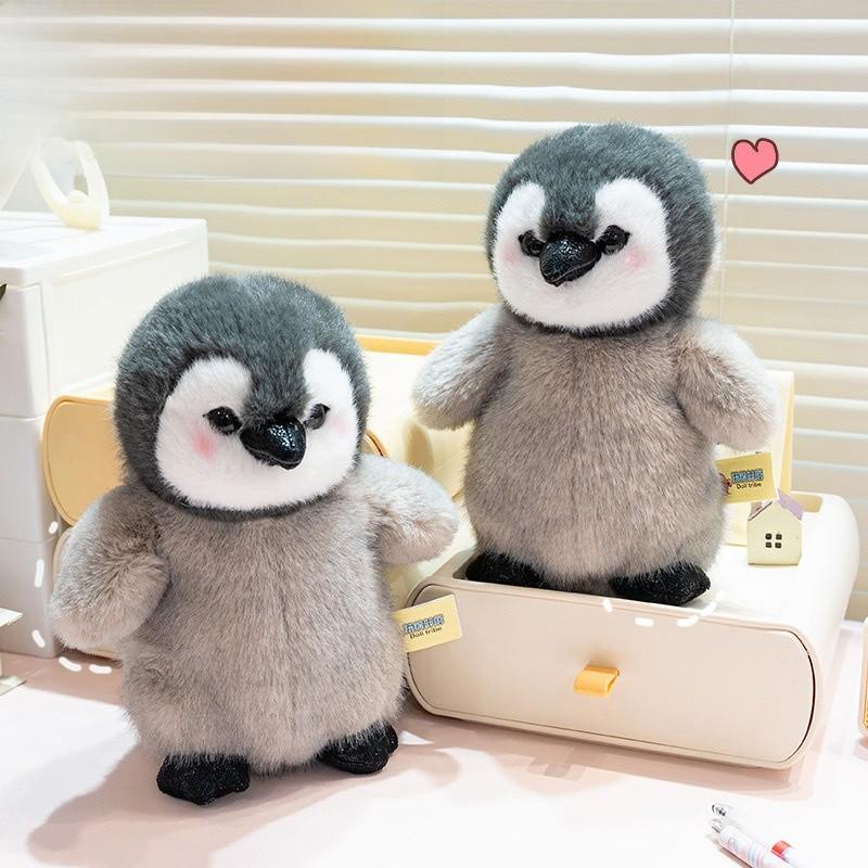Toy Plush Penguin Pp Cotton Fill Short Plush Stuffed Animal Nursery Gift Decor