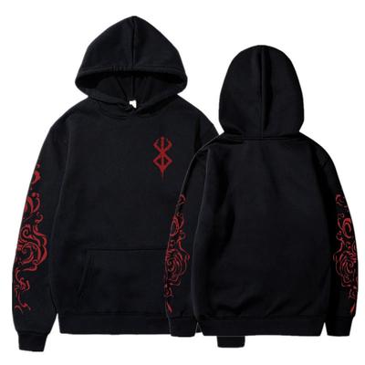 Anime Berserk Acid Hoodies Bedruckte Herren-Hoodies